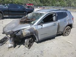 Jeep salvage cars for sale: 2020 Jeep Compass Latitude