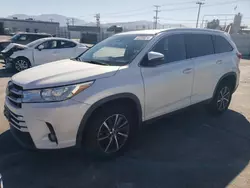 Toyota Highlander se Vehiculos salvage en venta: 2019 Toyota Highlander SE