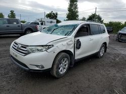 Toyota Vehiculos salvage en venta: 2011 Toyota Highlander Base