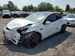 Tesla salvage cars for sale: 2022 Tesla Model Y