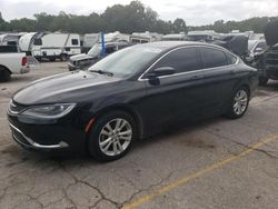 Salvage cars for sale at Sikeston, MO auction: 2016 Chrysler 200 Limited