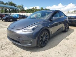 Salvage cars for sale at Spartanburg, SC auction: 2022 Tesla Model Y