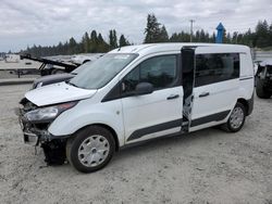 Salvage trucks for sale at Graham, WA auction: 2015 Ford Transit Connect XL