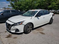 Nissan salvage cars for sale: 2020 Nissan Altima SR