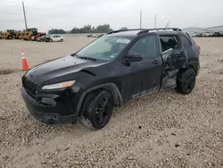 Salvage cars for sale at Taylor, TX auction: 2018 Jeep Cherokee Latitude