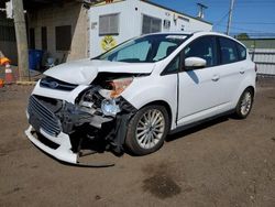 Salvage cars for sale at New Britain, CT auction: 2013 Ford C-MAX SE