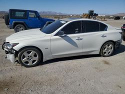 Salvage cars for sale at North Las Vegas, NV auction: 2018 Infiniti Q50 Luxe