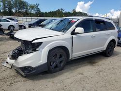 Salvage cars for sale at Spartanburg, SC auction: 2019 Dodge Journey Crossroad