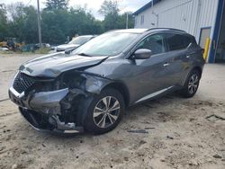 Salvage cars for sale at Candia, NH auction: 2021 Nissan Murano SV