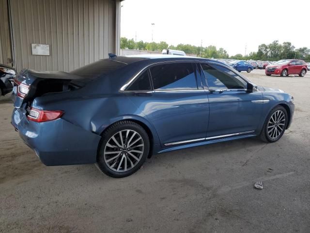 2018 Lincoln Continental Select