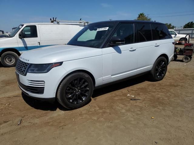 2019 Land Rover Range Rover HSE