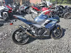 Salvage motorcycles for sale at Baltimore, MD auction: 2022 Kawasaki EX400