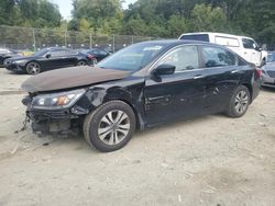 Salvage cars for sale at Waldorf, MD auction: 2014 Honda Accord LX