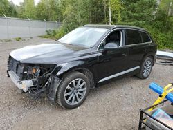 Salvage cars for sale at Cookstown, ON auction: 2018 Audi Q7 Prestige