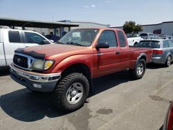 Salvage cars for sale from Copart Hayward, CA: 2002 Toyota Tacoma Xtracab Prerunner