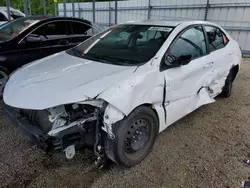 Toyota Corolla l salvage cars for sale: 2017 Toyota Corolla L