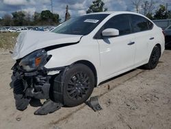 Salvage cars for sale at Riverview, FL auction: 2016 Nissan Sentra S