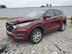 Salvage cars for sale at Franklin, WI auction: 2020 Hyundai Tucson SE