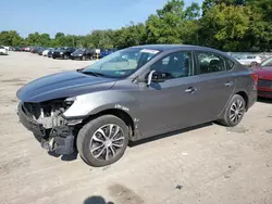 Salvage cars for sale at Ellwood City, PA auction: 2017 Nissan Sentra S