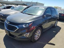 Salvage cars for sale at Martinez, CA auction: 2018 Chevrolet Equinox LT