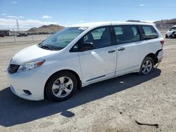 Toyota Sienna salvage cars for sale: 2015 Toyota Sienna