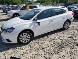 Salvage cars for sale at Candia, NH auction: 2019 Nissan Sentra S