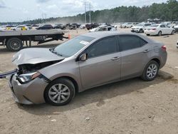 Salvage cars for sale from Copart Greenwell Springs, LA: 2016 Toyota Corolla L