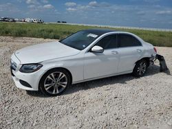 Mercedes-Benz salvage cars for sale: 2017 Mercedes-Benz C 300 4matic