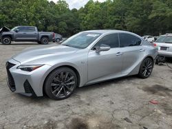 Salvage cars for sale at Austell, GA auction: 2021 Lexus IS 350 F Sport