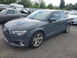 Salvage cars for sale at Portland, OR auction: 2017 Audi A3 Premium