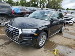 Salvage cars for sale at Bridgeton, MO auction: 2020 Audi Q5 Premium