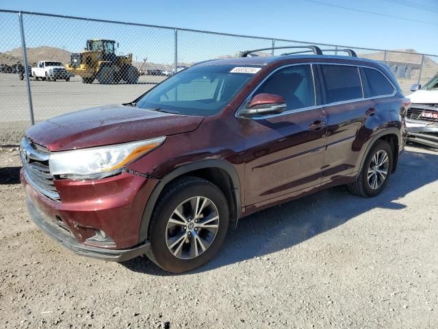 2016 Toyota Highlander XLE