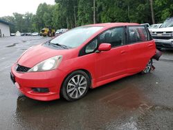 Honda fit Sport salvage cars for sale: 2012 Honda FIT Sport