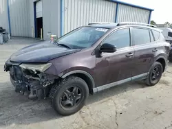 Salvage cars for sale at Tulsa, OK auction: 2017 Toyota Rav4 LE