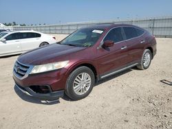 Salvage cars for sale from Copart Houston, TX: 2013 Honda Crosstour EXL