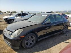 2003 Infiniti G35 en venta en San Martin, CA