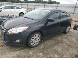 Salvage cars for sale at Spartanburg, SC auction: 2012 Ford Focus SE