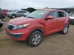 Salvage cars for sale at Brighton, CO auction: 2011 KIA Sportage LX