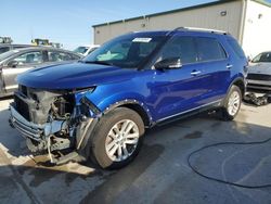 Salvage cars for sale at Haslet, TX auction: 2014 Ford Explorer XLT