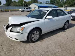 Salvage cars for sale at Wichita, KS auction: 2010 Hyundai Sonata GLS