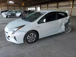 Salvage cars for sale at Phoenix, AZ auction: 2016 Toyota Prius