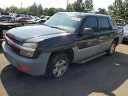 Salvage cars for sale from Copart Denver, CO: 2002 Chevrolet Avalanche K1500