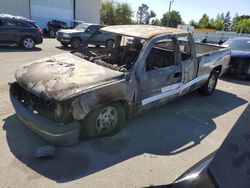 Salvage cars for sale at Woodburn, OR auction: 2002 Chevrolet Silverado C1500