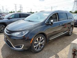 Chrysler Pacifica Limited salvage cars for sale: 2017 Chrysler Pacifica Limited