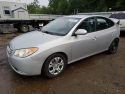 Salvage cars for sale from Copart Lyman, ME: 2010 Hyundai Elantra Blue