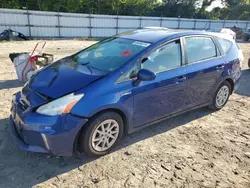 Salvage cars for sale at Hampton, VA auction: 2013 Toyota Prius V