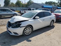 Nissan salvage cars for sale: 2017 Nissan Sentra S