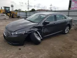 Salvage cars for sale at Chicago Heights, IL auction: 2019 Ford Taurus SE