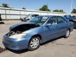 Toyota Camry LE salvage cars for sale: 2004 Toyota Camry LE