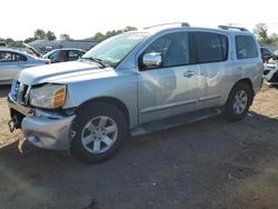 Salvage cars for sale at Hillsborough, NJ auction: 2004 Nissan Armada SE